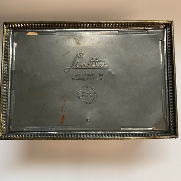 Vintage James P. Linette Candy Tin Bank, Made in Western Germany - Picture 3 of 10